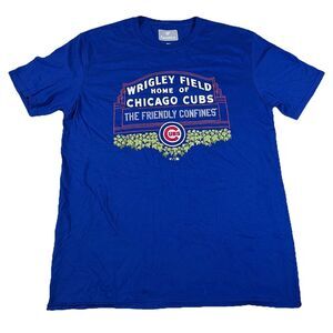 Fanatics Chicago Cubs Wrigley Field Friendly Confines T-Shirt MLB Men's Large